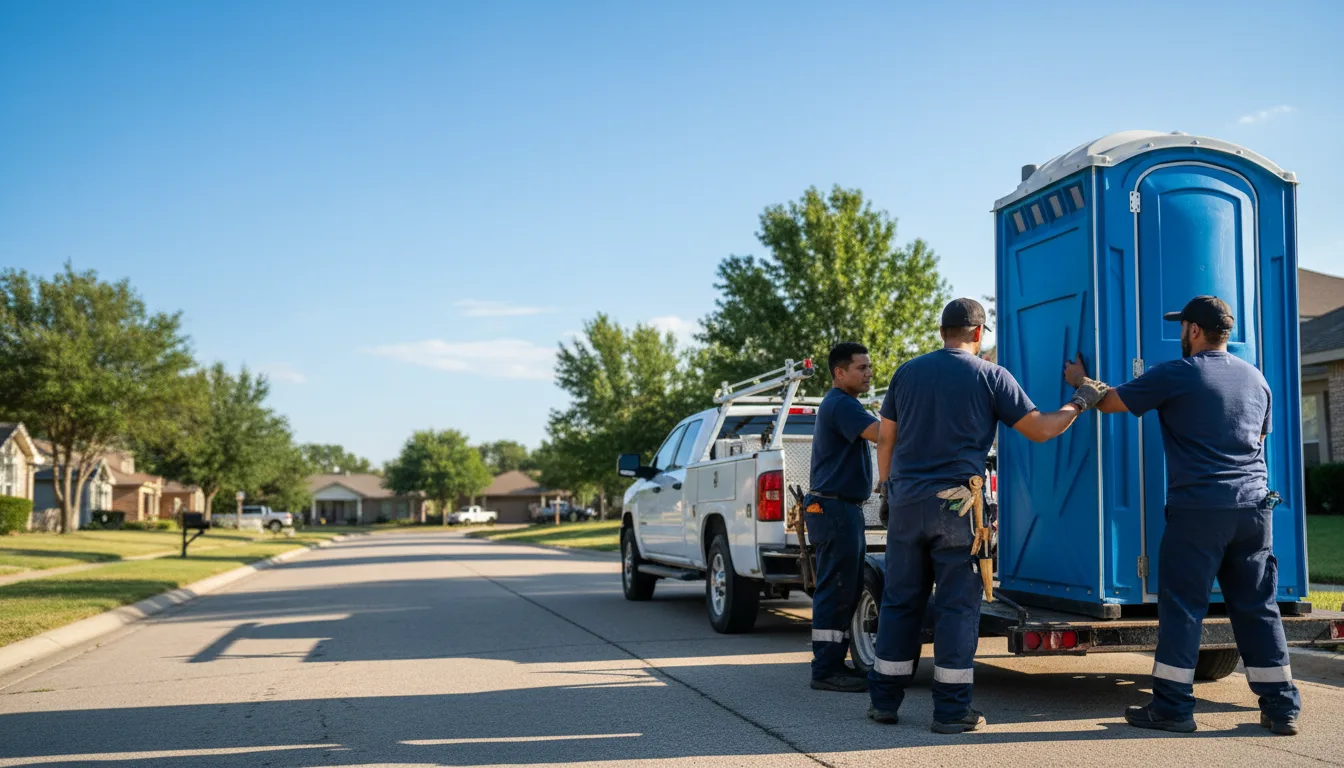 Portable Toilet Rental in East Peoria, IL near me